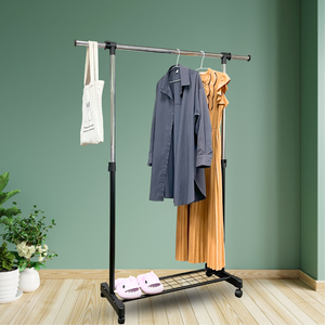 Meubles de salon porte-vêtements en fer extensible peu encombrant - Product Image 6