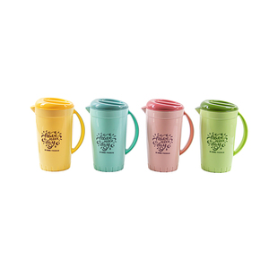 Jarra de Hielo Moderna y Duradera de Plástico PP de 1.8L, con Diseño Floral, Portátil, de Gran Capacidad, Apta para Lavavajillas, Ecológica, para Cerveza/Vino/Bebidas - Product Image 5