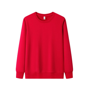 Suéter de Cuello Redondo para Hombre, Color Sólido, Manga Larga, Tejido de Punto, 100% Algodón, Antipilling y Transpirable, Ropa de Invierno - Product Image 4