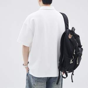 Tissu éponge imprimé de haute qualité pour chemises décontractées en polyester/coton respirant, grandes tailles pour hommes - Product Image 3