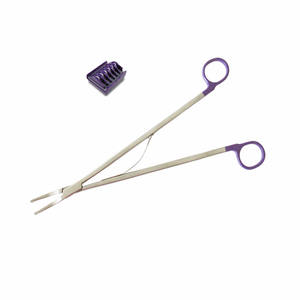 Applicateur manuel réutilisable de clips de ligature RSI courbés, or, violet, vert, classe II, pour orthopédie vétérinaire - Product Image 2