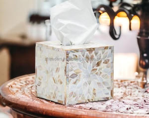 Servilletero Clásico de Lujo Hecho a Mano con Material de Mimbre para el Hogar u Oficina, Calidad Premium - Product Image 4