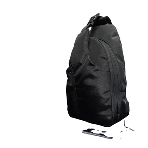 Sac bandoulière pour homme Sac unisexe Sac à bandoulière en cuir personnalisé Nouvelle mode Sac de poitrine unisexe avec sangle réglable ODM OEM - Product Image 3