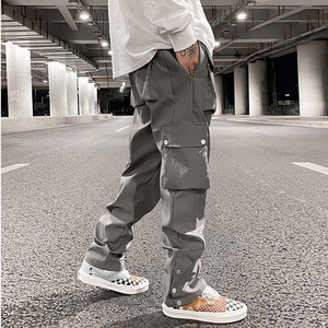Pantalones Cargo Tácticos de Calidad de Exportación para Hombre, Fabricante de Pantalones Cargo para Hombre con MOQ Bajo, Pantalones Cargo de Algodón para Hombre con Marca Privada - Product Image 4