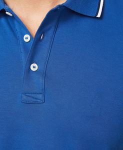 2024 nouvelle mode sur mesure hommes pour polos 100% coton à manches courtes Anti-rides T-shirts solide motif Style - Product Image 5