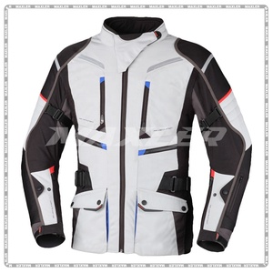 Veste de moto longue d'hiver pour femmes, en textile, fabriquée en usine, isolée, imperméable, avec protection CE - Product Image 2