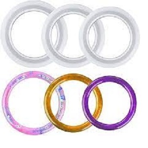 Pulseras de Resina Hechas a Mano de Alta Calidad, Personalizables, Grandes, Gruesas, con Patrón en Espiral, Joyería de Moda - Product Image 4