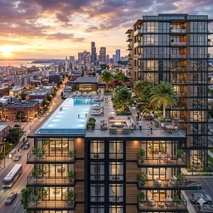 Armoires de cuisine modulaires RTA en panneaux de mélamine JY Project, personnalisées en MDF, écologiques, faciles à nettoyer, modernes, luxueuses et multifonctionnelles - Product Image 1