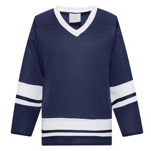 Maillot de hockey sur glace en polyester 100% vierge pour sublimation, haute qualité, design personnalisé, service OEM - Product Image 1