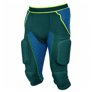 Professional Sports Safety Compression Shorts Thigh & <b>Hip</b> Protective <b>Padding</b> High Performance American Football Compression Pant - Product Image 1