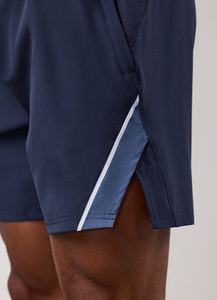 Shorts de sport décontractés pour hommes, respirants, à séchage rapide, avec taille élastique et cordon de serrage, couleur unie, pour la gym et le fitness (vente en gros) - Product Image 5