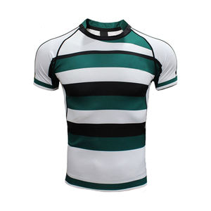 Uniformes de Rugby para Hombre de Alta Calidad con Impresión por Sublimación, Kits de Rugby Personalizados OEM, Camisetas y Pantalones Cortos Transpirables - Product Image 3