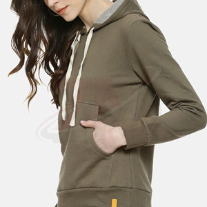 Nouveauté 2026 : sweats à capuche longs pour femmes, 100 % coton, conception tendance, vente chaude, meilleur prix hiver, fabrication OEM - Product Image 3