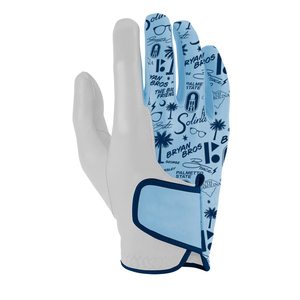 Guante de golf de piel de oveja suave de alta calidad con logotipo personalizado, el más vendido, con el mejor agarre, para niños, mujeres, hombres, adultos y jóvenes, en venta. - Product Image 2