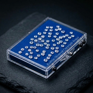 Oferta Especial: Diamantes Sueltos Calibrados de 2.90-3.00mm, Naturales, VVS VS EFG, Certificados por IGI, Corte Brillante Redondo, RAMAA - Product Image 4