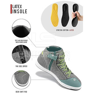 LEADER SPORTS Zapatos de Motocicleta de Cuero Hechos en Pakistán, Impermeables, con Logotipo Personalizado, Calidad Premium, para Hombre, Todas las Temporadas, a Bajo Precio - Product Image 4