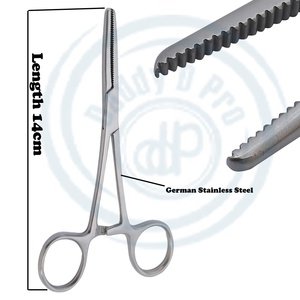 DADDY D PRO 14CM Instrumentos quirúrgicos médicos Pinzas hemostáticas rectas de acero inoxidable de alta calidad CE ISO13485 - Product Image 1