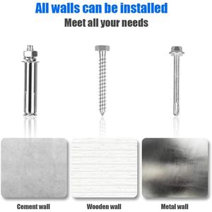 12 Specchi di Sicurezza Convessi Regolabili per Interni/Esterni, Grandangolari, in Acrilico, con Staffa Fissa - Product Image 4