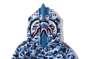 Sudadera con capucha y cremallera estampada de camuflaje, estilo urbano oversize para hombre, de algodón/bambú ecológico, con capucha doble/individual, de alta gama, para primavera. - Product Image 5