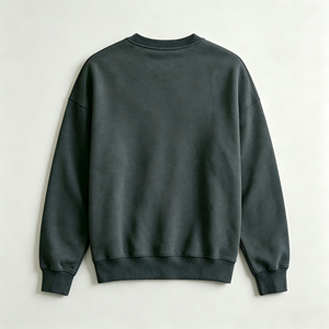 Sudadera de cuello redondo para hombre, corte regular, 100% algodón, estampado de grafiti, estilo casual, ropa de invierno, logotipo frontal, anti-bolitas - Product Image 4