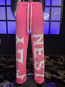Custom Unisex Embroidered Tracksuit Heavyweight Cotton Fleece Waterproof Breathable Zip-Up Hoodie Wide-Leg <b>Sweatpants</b> <b>Set</b> - Product Image 5