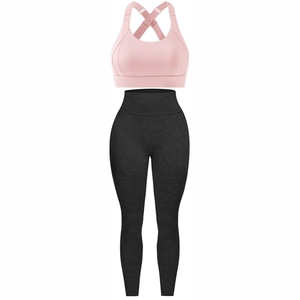 Custom Logo Workout Bodysuit <b>Women</b> Sportswear Gym Rompers Activewear Wholesale One Piece Yoga Fitness Jumpsuit - Product Image 4