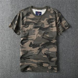 เสื้อยืดแขนสั้นลายพรางสำหรับผู้ชายเสื้อยืดลายพรางผ้าฝ้ายสไตล์ลำลอง - Product Image 3