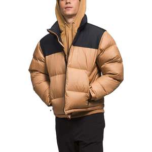 Men Hooded Puffer Jacket <b>Warm</b> Winter Outerwear Wholesale Bulk Supply Factory - Product Image 1
