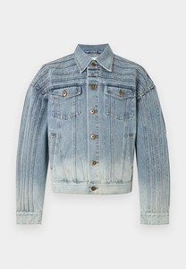 Jean en denim vintage délavé léger pour homme, respirant, 100 % coton, effet vieilli, déchiré, clouté sur le devant, style streetwear de créateur - Product Image 5