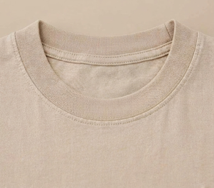 Men's O-Neck Short Sleeve T-Shirt 100% Cotton Regular Fit Solid Color Casual Jersey Knit Plain Dyed <b>Design</b> - Product Image 5