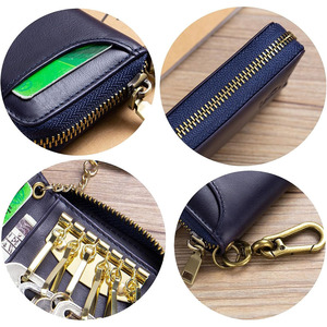 Estuche para llaves de cuero hecho a mano, diseñado para una organización segura y una funcionalidad elegante para el día a día, a precio de mayoreo. - Product Image 6