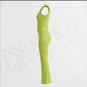 Conjunto de Ropa de Yoga para Mujer, Ropa Deportiva, Ropa de Gimnasio para Damas, Ropa Deportiva sin Costuras con Logotipo Personalizado, Trajes Deportivos - Product Image 3