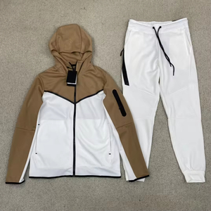 Chándal Deportivo Clásico de Invierno, Casual, Resistente al Viento, de Poliéster/Algodón, con Cintura Elástica y Bordado 3D - Product Image 4