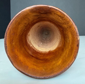 Vase de table en bois fait main, design minimaliste, matériau naturel écologique, diamètre 4-6 pouces, porte-fleurs décoratif - Product Image 4
