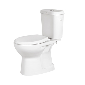 Inodoro de Dos Piezas de Cerámica Blanca de Primera Calidad, Alta Demanda, Duradero y a un Precio Accesible - Product Image 1