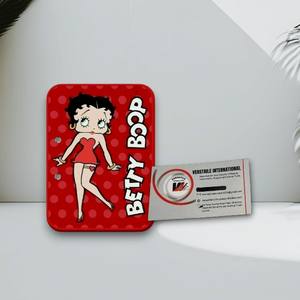 Palette magnétique polyvalente pour extensions de cils Betty Boop rouge vif en acrylique de haute qualité, outils internationaux personnalisés - Product Image 3