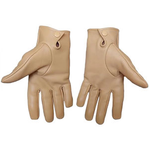 Gants de soirée en cuir véritable 100 % authentique de haute qualité, compatibles écran tactile, écologiques, avec détection par aiguille, longueur poignet, pour hommes et femmes - Product Image 4