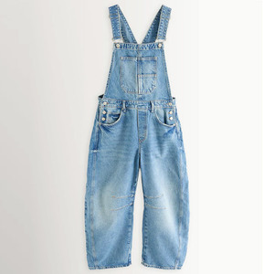 High Quality <b>Women</b> Jeans <b>Overall</b> Casual Workwear Dungarees Streetwear Fashion Bib <b>Overalls</b> Comfortable Adjustable Straps - Product Image 1