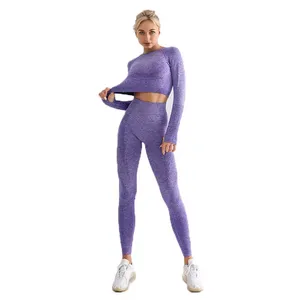 High Waist Camouflage Capri <b>Yoga</b> <b>Leggings</b> With Contrast Stitch Four-Way Stretch Spandex Polyester Pants - Product Image 4