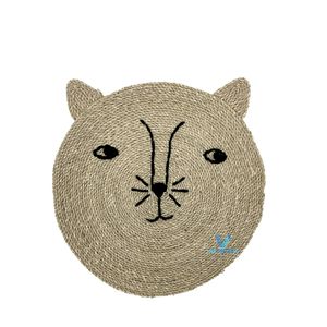 New Arrival Adorable Baby <b>Rug</b> Natural Seagrass Water Hyacinth Woven Handmade Cute Face Nursery Kids Room Home Decor - Product Image 6