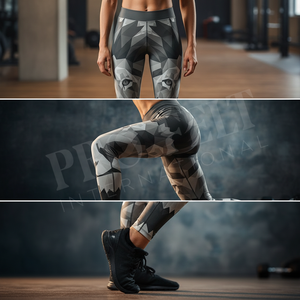 Leggings de Yoga Personalizados OEM ODM de Poliéster al por Mayor a Precio Económico y Alta Calidad, Leggings Ajustados y Relajados para Entrenamiento y Jogging - Product Image 4