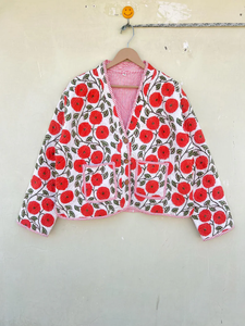 Nouvelle veste pour femme de qualité supérieure, faite à la main, pour l'hiver, le printemps et l'automne, écologique, imprimée numériquement, respirante, à séchage rapide, 100% coton - Product Image 5
