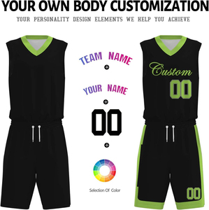 Ensemble d'uniformes de basketball compétitifs conçus pour la force, le confort et la flexibilité lors des matchs d'équipe, en extérieur et pour l'entraînement quotidien. - Product Image 6