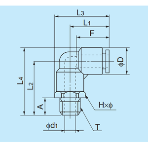 Fluides de transmission de qualité supérieure NITTA Chemifit C1 Series EL3/8-C - Product Image 1