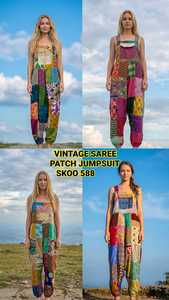 Combinaison Alladin tendance vintage taille haute longue unie pour femme, respirante, écologique, 100 % soie, élégante pour la vie quotidienne - Product Image 6