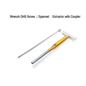 High Orthopedic DHS Screw Wrench Set Spanner Coupler Extractor Stainless Steel Surgical Grade Manual <b>Instrument</b> CE ISO Certified - Product Image 3