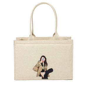 Sacs fourre-tout en toile 100 % coton de haute qualité en gros, avec fermeture à cordon, imprimés sur mesure, couleurs et tailles personnalisables - Product Image 1