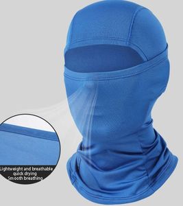 Cagoule d'été en soie glacée, masque facial pour cyclisme en extérieur, couvre-tête, masque de ski intégral, faible MOQ, accepte le logo personnalisé - Product Image 2