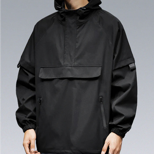 <b>men</b> techwear <b>jacket</b> with durable zipper and reinforced seams for reliability <b>mens</b> techwear <b>jacket</b> with flexible fit - Product Image 3