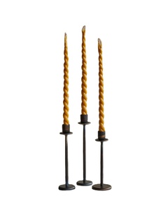 เชิงเทียนโลหะแฟนซีพร้อมผงเคลือบสีดำของตกแต่งบ้านสไตล์ใหม่ที่จับคำปฏิญาณสำหรับคริสต์มาสทำจากเหล็ก - Product Image 1